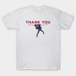 Thank You bowing funny meme T-Shirt